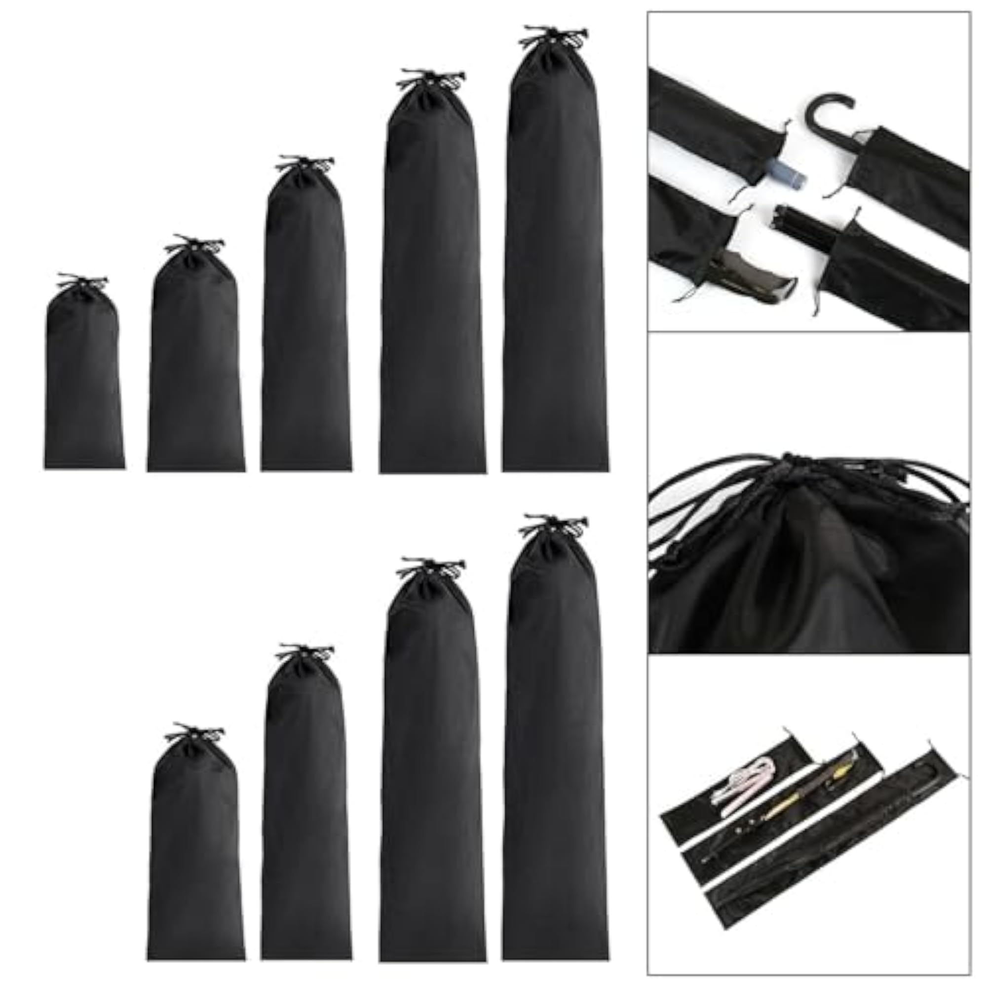 Nylon Drawstring Storage Bag for Tripods & Trekking Poles